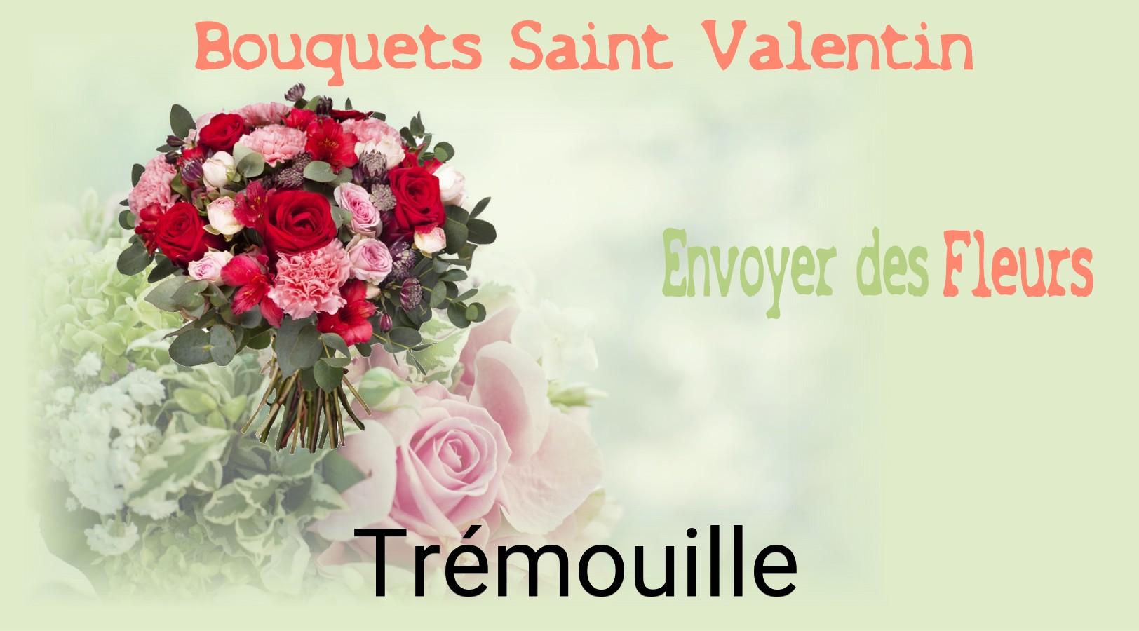 Roses de Saint-Valentin livrées à Trémouille
